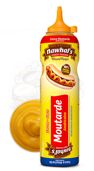 Sauce Moutarde Américaine 950ML - Nawhals Finest Sauce